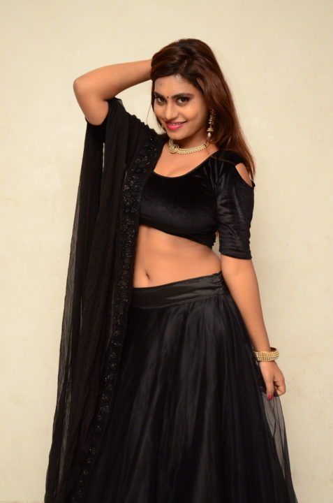 Priyanka Augustin at Mass Power Movie Press Meet