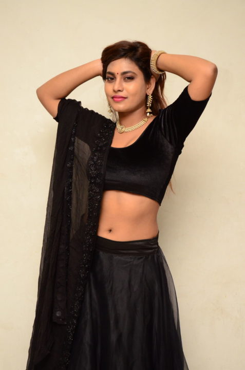 Priyanka Augustin at Mass Power Movie Press Meet