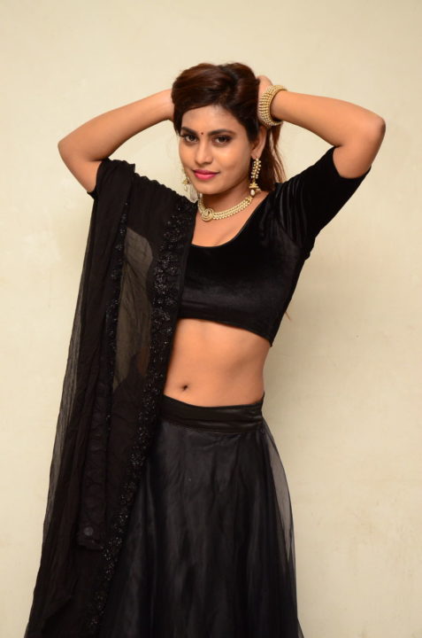 Priyanka Augustin at Mass Power Movie Press Meet