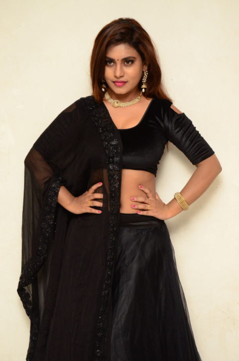 Priyanka Augustin at Mass Power Movie Press Meet