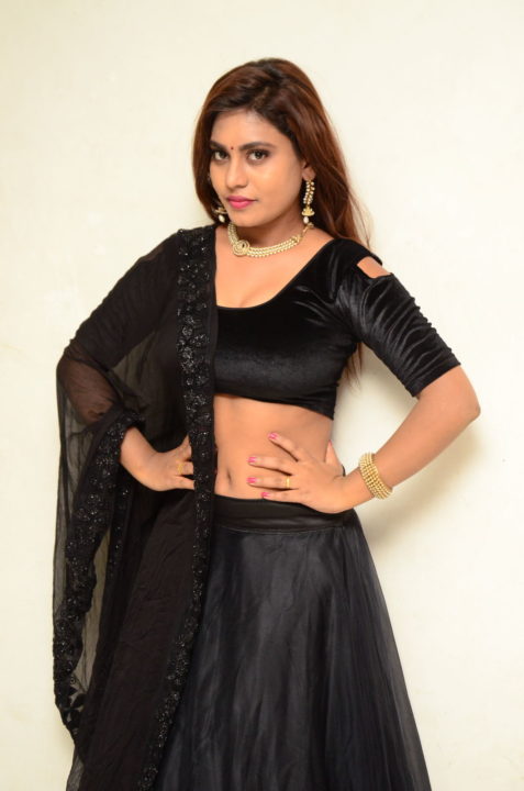 Priyanka Augustin at Mass Power Movie Press Meet