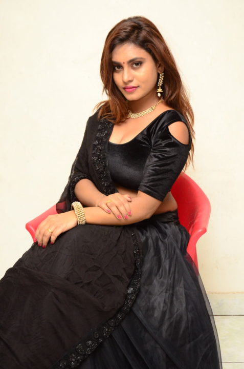 Priyanka Augustin at Mass Power Movie Press Meet