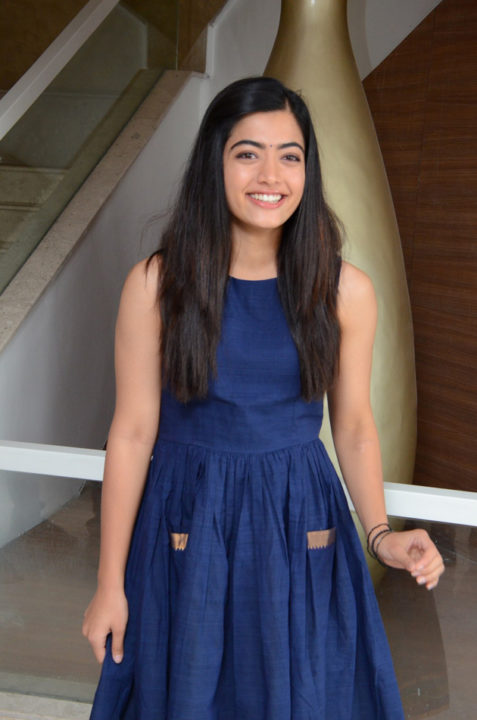 Rashmika Mandanna at Dear Comrade Trailer Launch