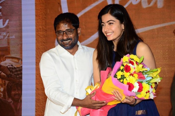 Rashmika Mandanna at Dear Comrade Trailer Launch