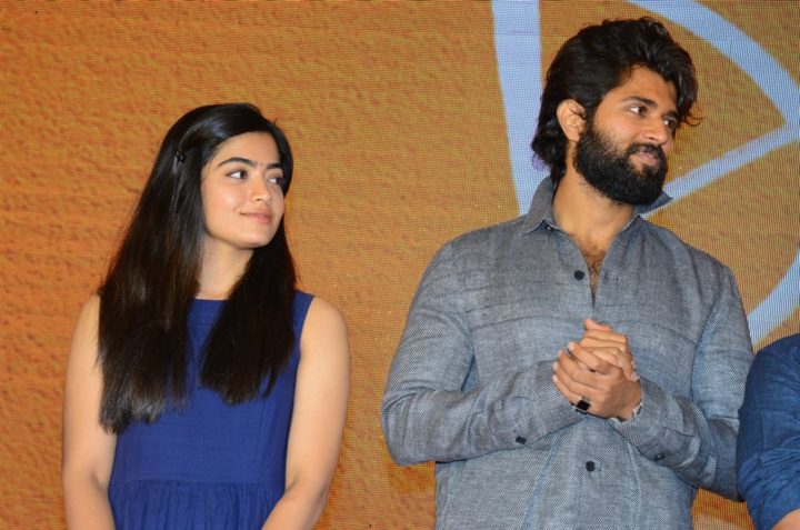 Rashmika Mandanna at Dear Comrade Trailer Launch