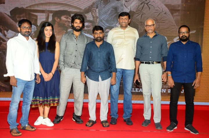 Rashmika Mandanna at Dear Comrade Trailer Launch