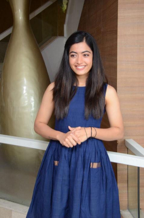 Rashmika Mandanna at Dear Comrade Trailer Launch