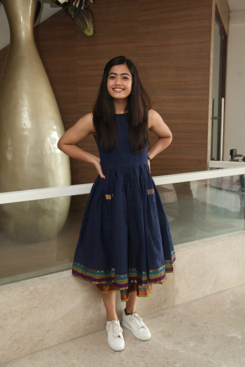 Rashmika Mandanna at Dear Comrade Trailer Launch