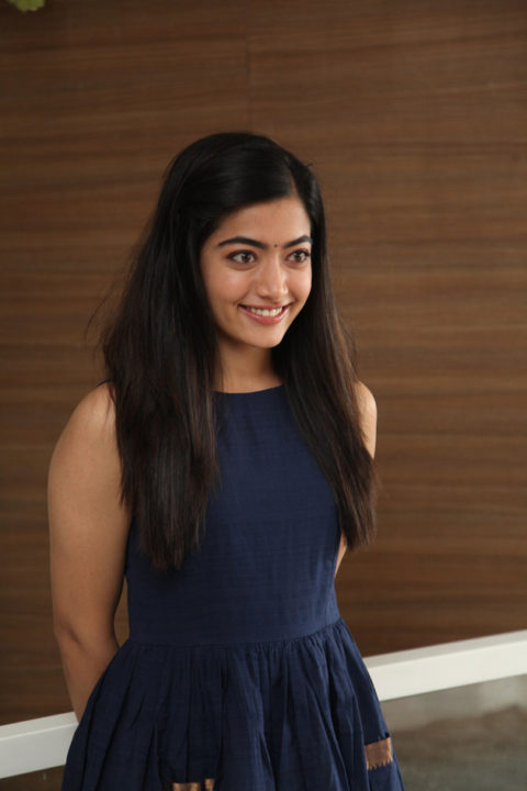 Rashmika Mandanna at Dear Comrade Trailer Launch