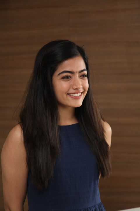 Rashmika Mandanna at Dear Comrade Trailer Launch