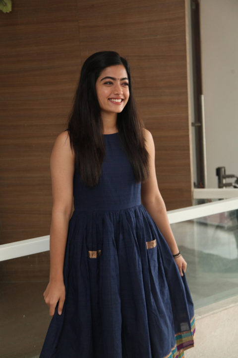 Rashmika Mandanna at Dear Comrade Trailer Launch