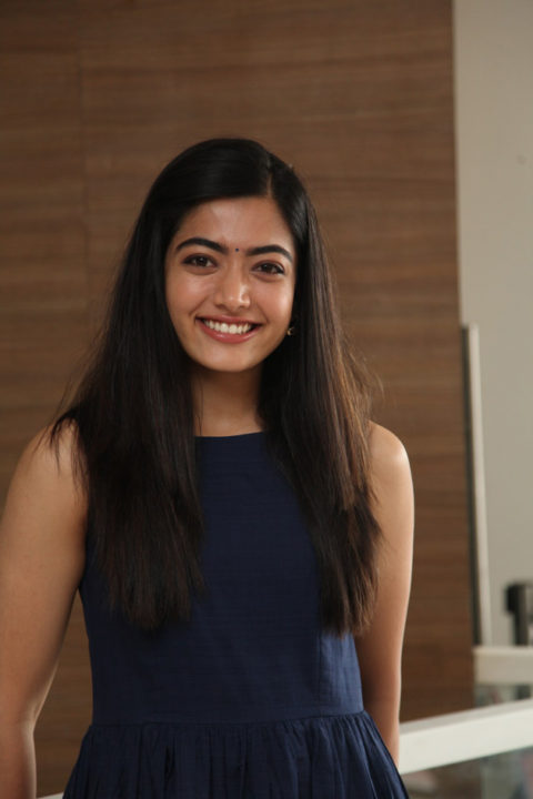 Rashmika Mandanna at Dear Comrade Trailer Launch