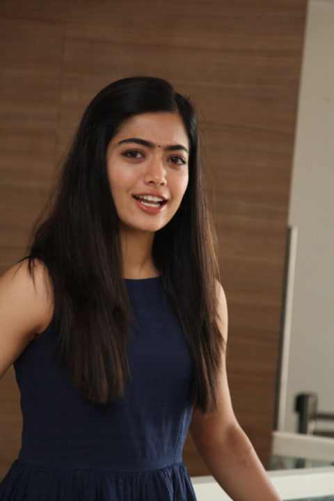 Rashmika Mandanna at Dear Comrade Trailer Launch