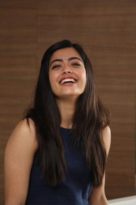 Rashmika Mandanna at Dear Comrade Trailer Launch