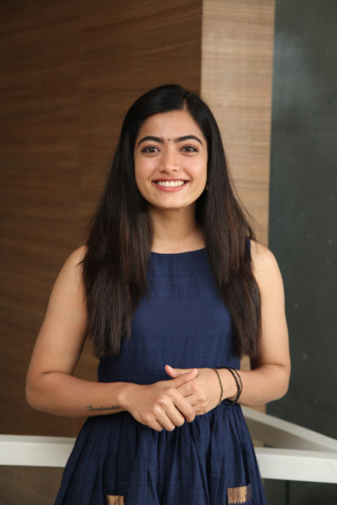 Rashmika Mandanna at Dear Comrade Trailer Launch