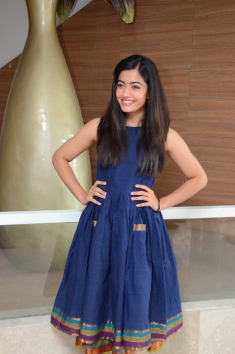 Rashmika Mandanna at Dear Comrade Trailer Launch