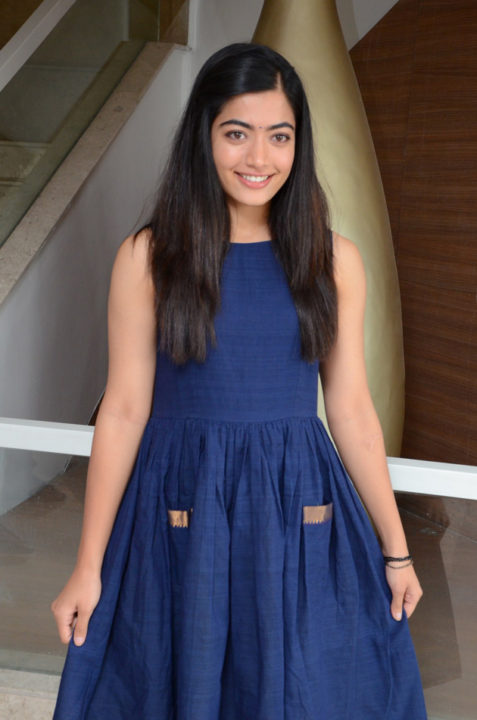 Rashmika Mandanna at Dear Comrade Trailer Launch