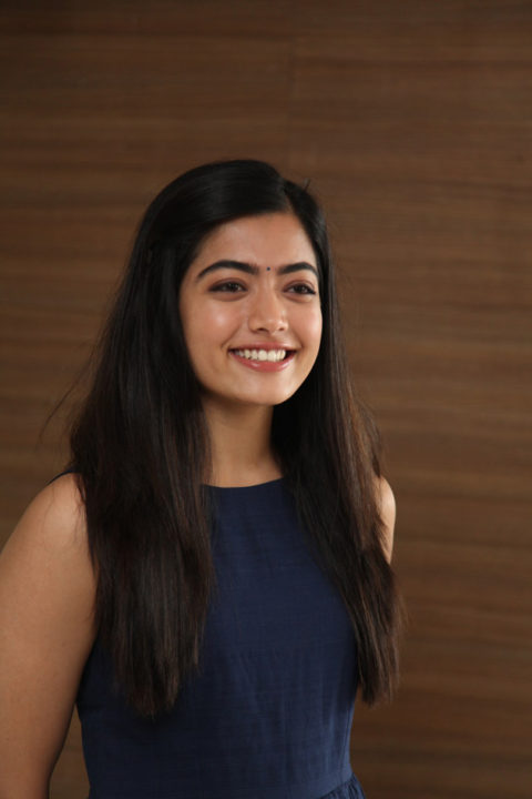 Rashmika Mandanna at Dear Comrade Trailer Launch