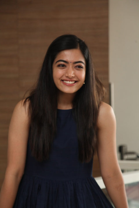 Rashmika Mandanna at Dear Comrade Trailer Launch