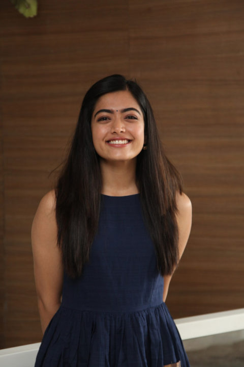 Rashmika Mandanna at Dear Comrade Trailer Launch