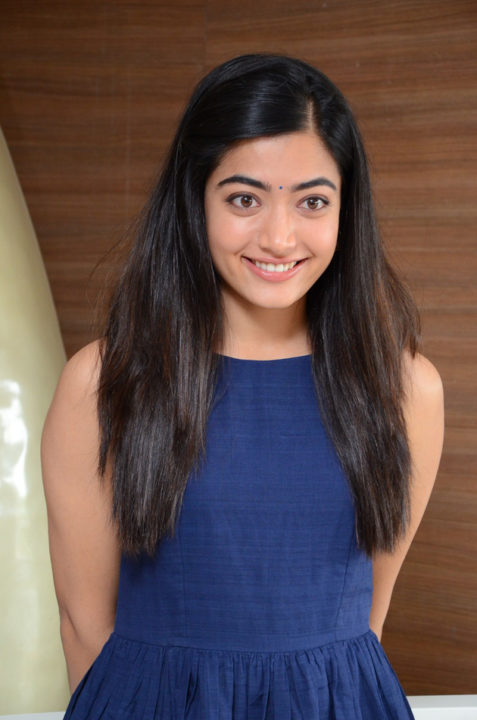 Rashmika Mandanna at Dear Comrade Trailer Launch