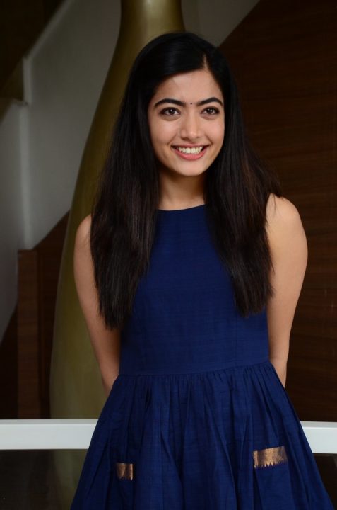 Rashmika Mandanna at Dear Comrade Trailer Launch