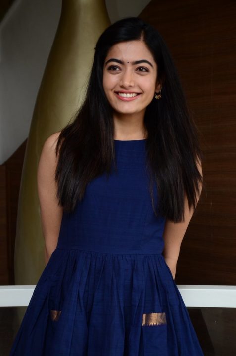 Rashmika Mandanna at Dear Comrade Trailer Launch