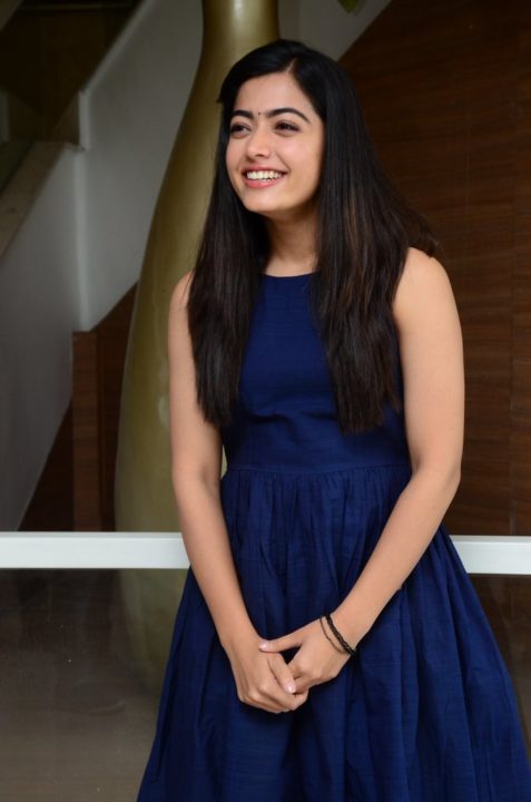 Rashmika Mandanna at Dear Comrade Trailer Launch