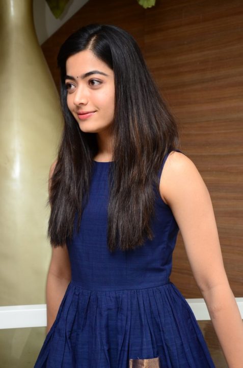 Rashmika Mandanna at Dear Comrade Trailer Launch