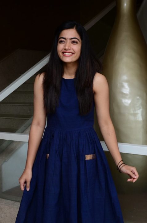 Rashmika Mandanna at Dear Comrade Trailer Launch