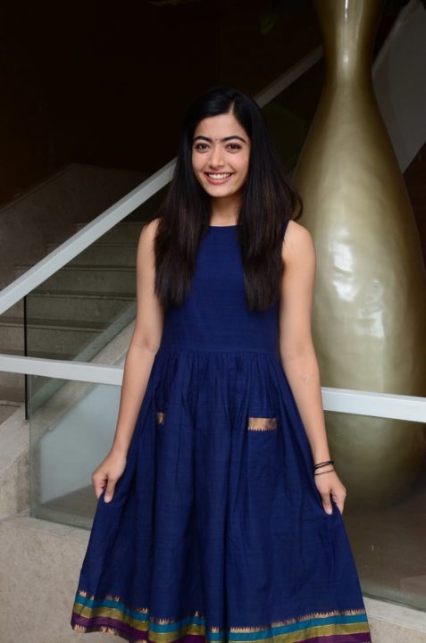 Rashmika Mandanna at Dear Comrade Trailer Launch