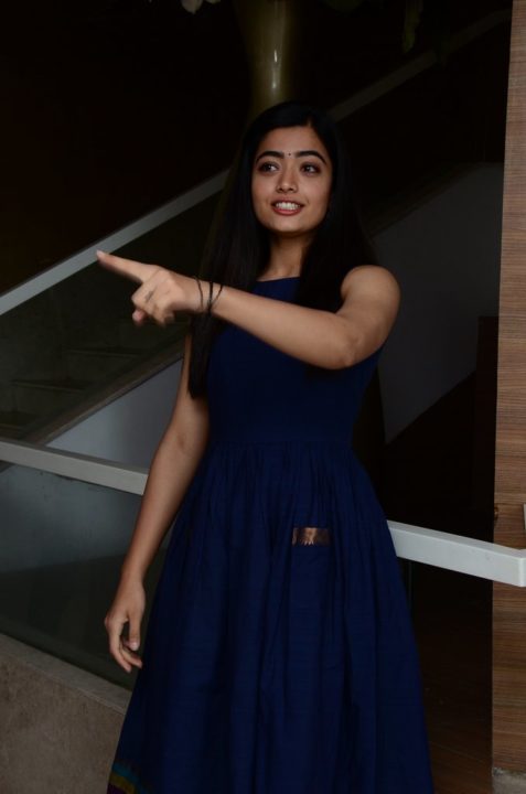 Rashmika Mandanna at Dear Comrade Trailer Launch