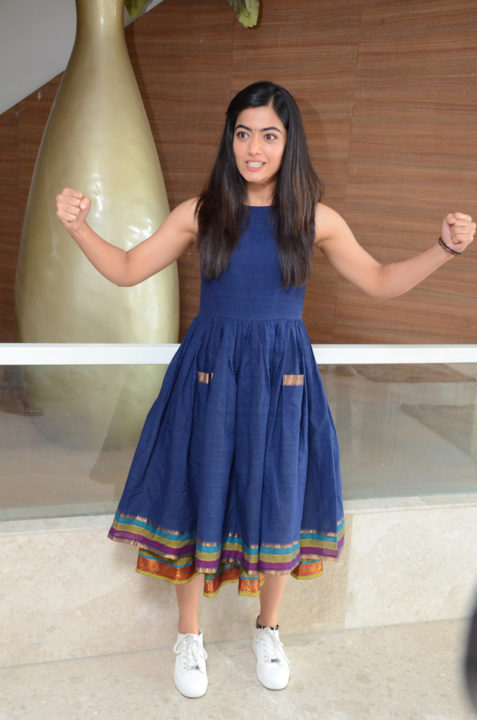 Rashmika Mandanna at Dear Comrade Trailer Launch