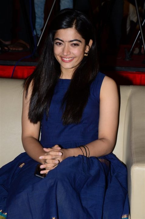 Rashmika Mandanna at Dear Comrade Trailer Launch