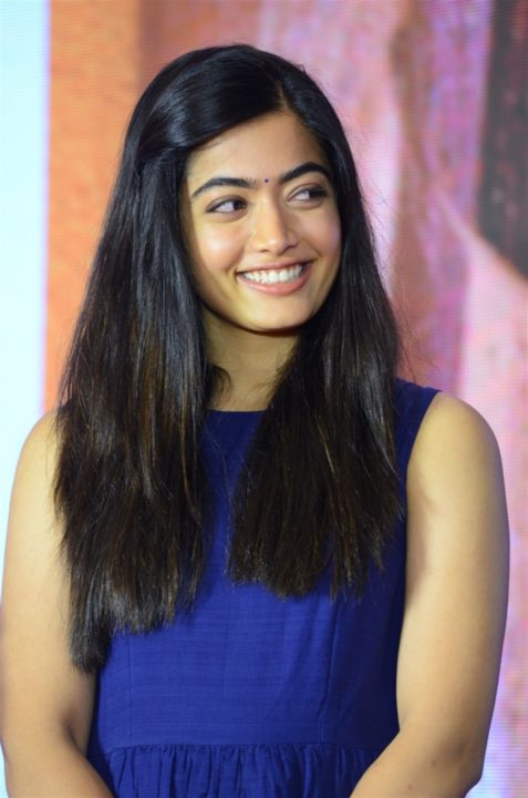 Rashmika Mandanna at Dear Comrade Trailer Launch