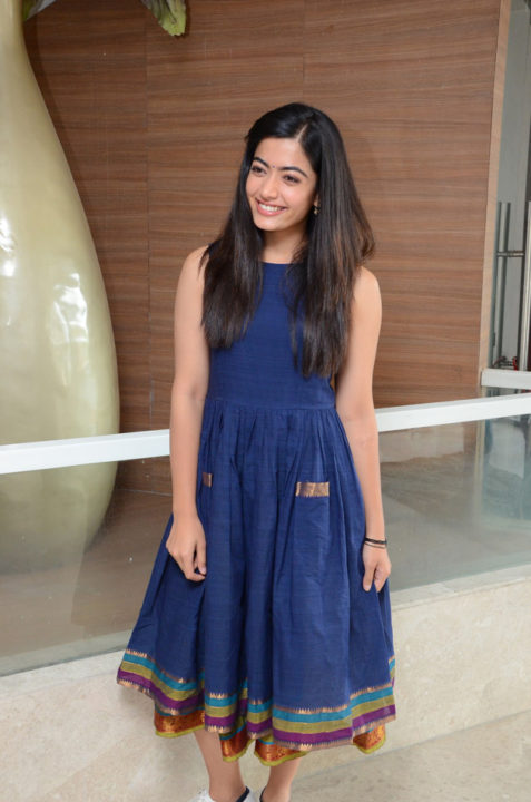 Rashmika Mandanna at Dear Comrade Trailer Launch