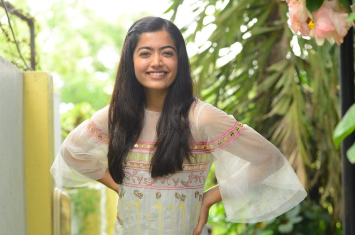 Rashmika Mandanna at Dear Comrade interview