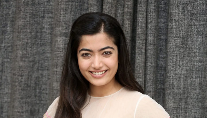 Rashmika Mandanna stills at Dear Comrade interview