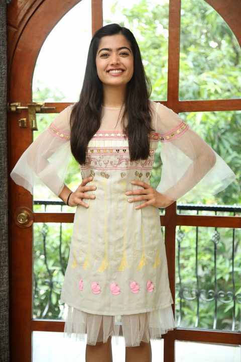 Rashmika Mandanna at Dear Comrade interview