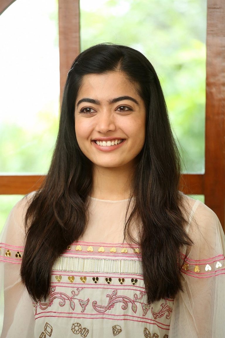 Rashmika Mandanna Stills At Dear Comrade Interview - South Indian Actress