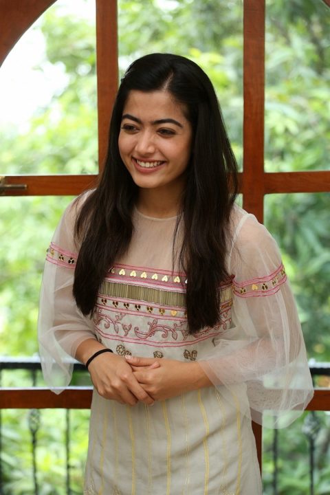 Rashmika Mandanna at Dear Comrade interview