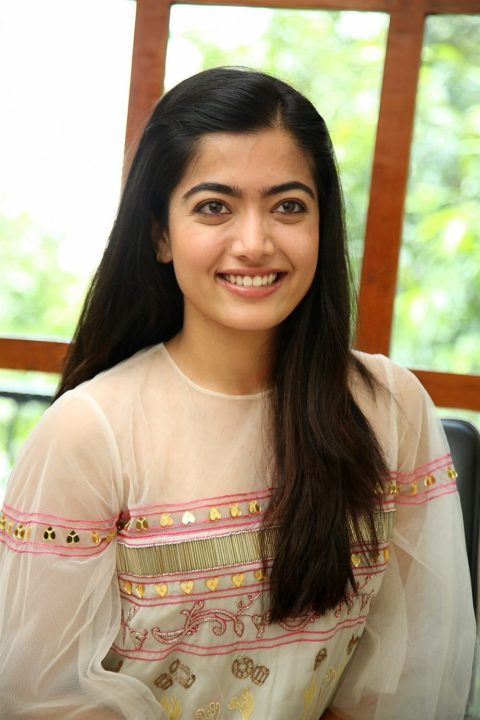 Dear Comrade Movie Heroine Rashmika Mandanna Interview Photos