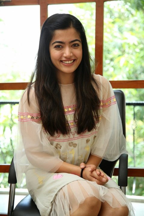 Rashmika Mandanna at Dear Comrade interview