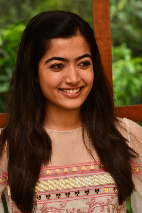 Rashmika Mandanna at Dear Comrade interview