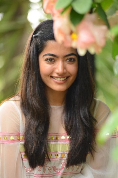 Rashmika Mandanna at Dear Comrade interview