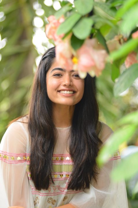 Rashmika Mandanna at Dear Comrade interview