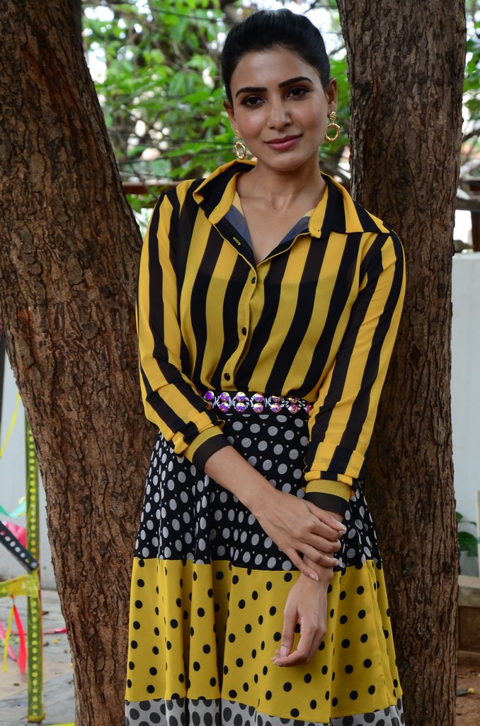 Samantha Akkineni stills at Oh Baby Interview - South Indian Actress