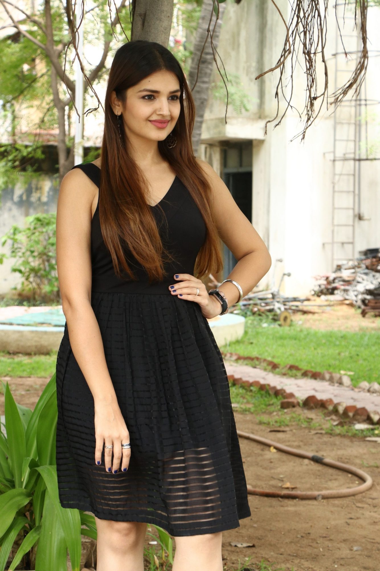 Tara Alisha Berry at A1 movie press meet