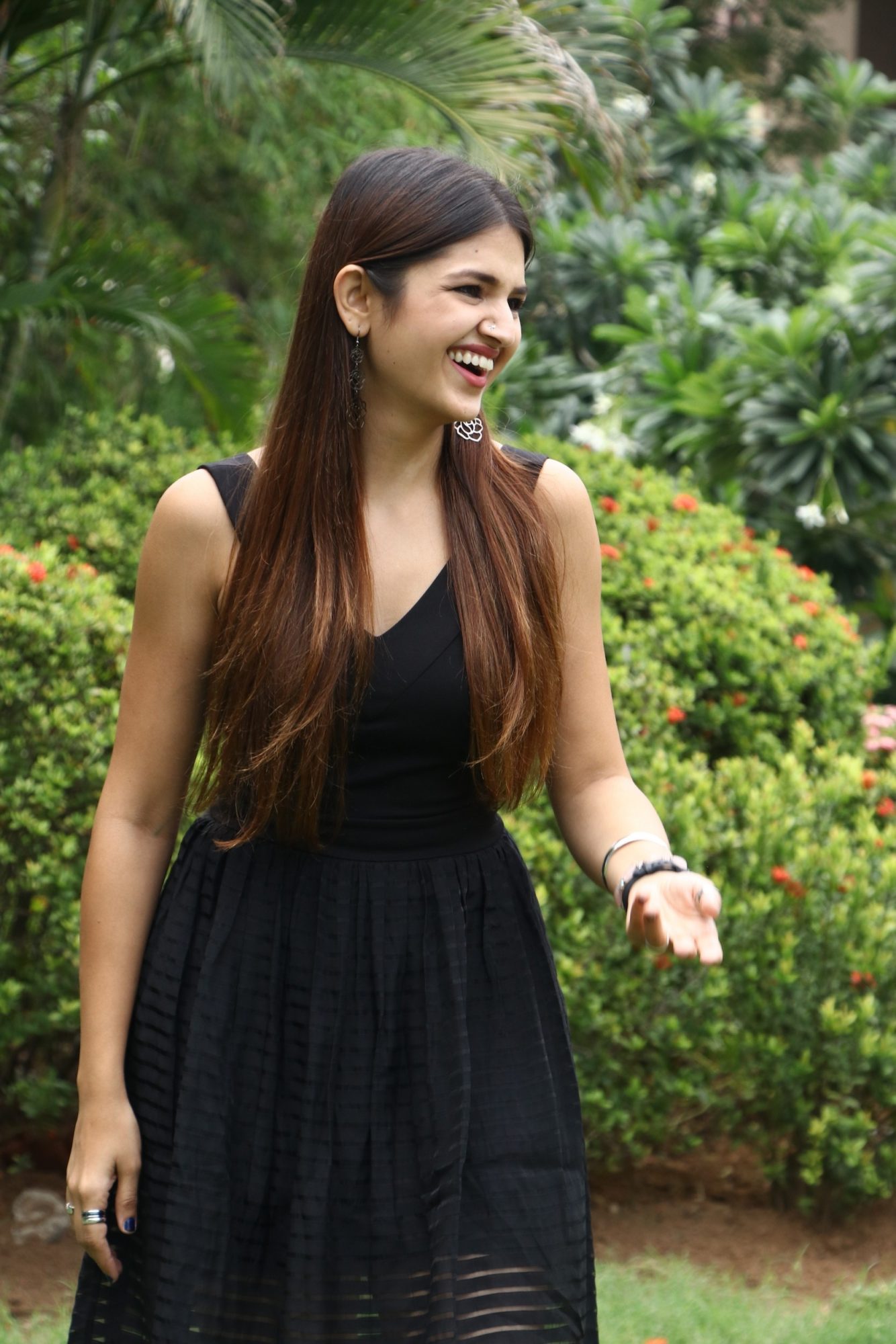 Tara Alisha Berry at A1 movie press meet