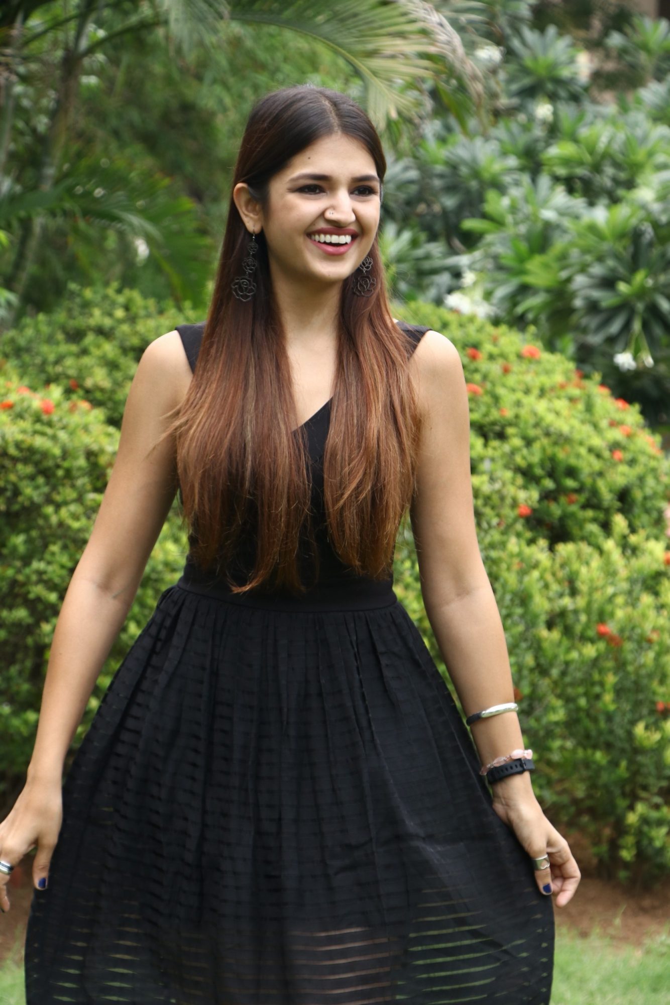 Tara Alisha Berry at A1 movie press meet